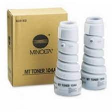 Konica Minolta 8936304 Black Toner MT104B - 2 X 270 Grams Cartridges - for Copier EP1054, EP1085